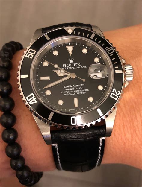 rolex watch black strap|rolex watch strap prices.